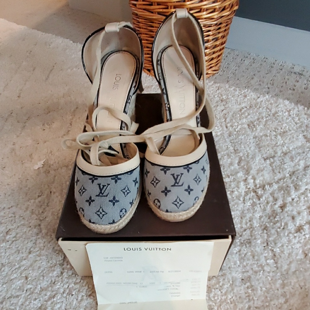 Louis Vuitton wedges